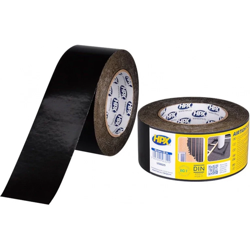 HPX Pe film tape 60MMX25M zwart