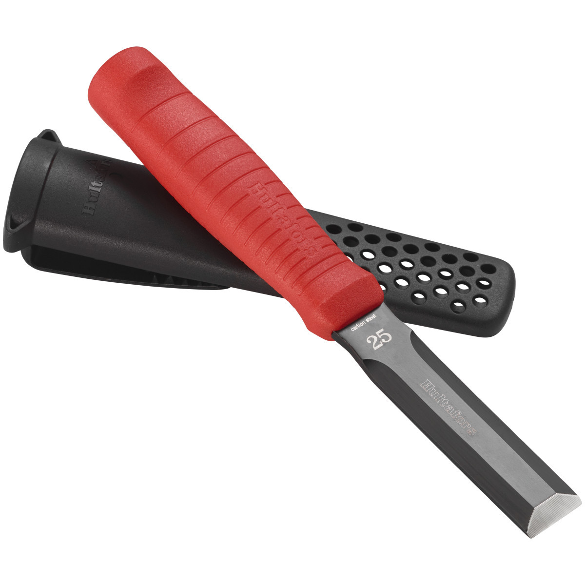 Hultafors Beitel edc 25 met holster - 232x25mm