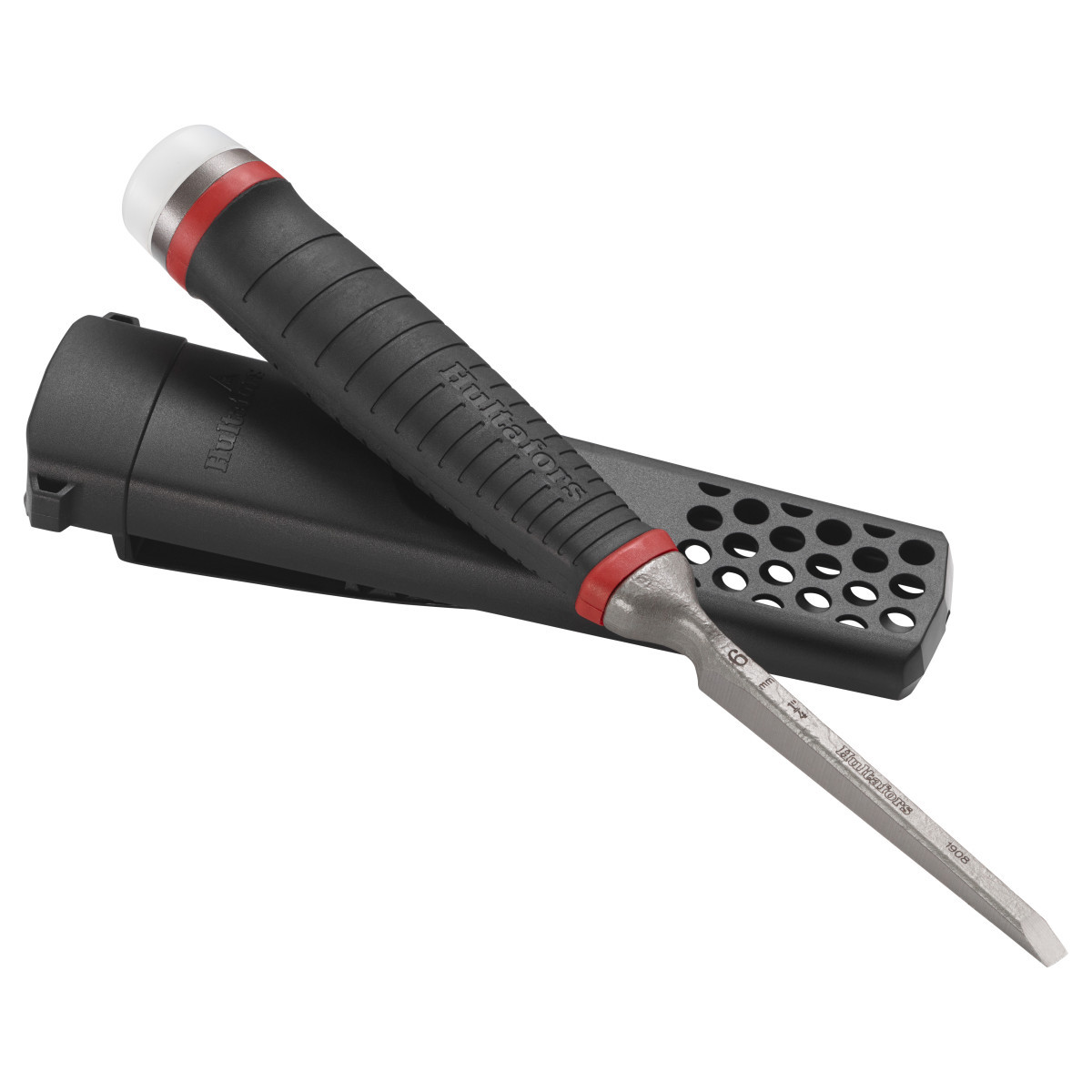 Hultafors Beitel HDC 6 met holster - 265x6mm