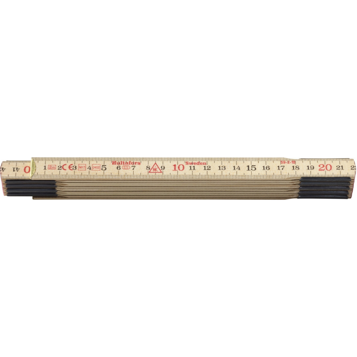 Hultafors Duimstok 59 2M - 10-delig
