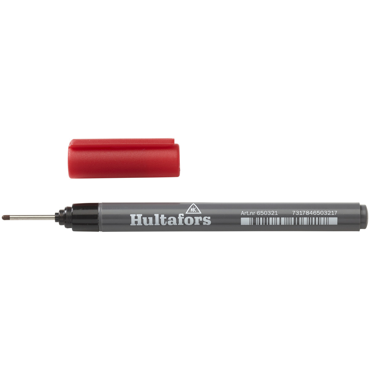 Hultafors Markeerstift voor diepe gaten - rood