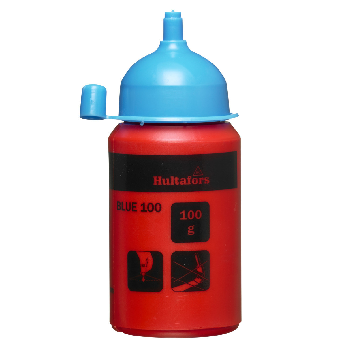 Hultafors Slaglijnkrijt lichtblauw - 100 gram