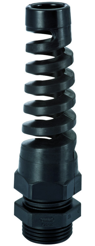 Hummel HSK-flex wartel PG21 zwart 9/16MM kunststof