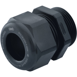 Hummel HSK-K-ex-active wartel M40 zwart 22/32MM kunststof