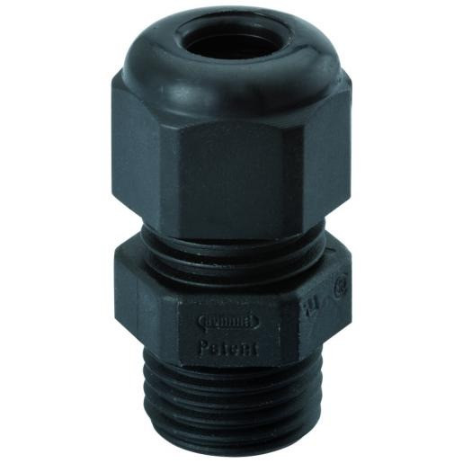 Hummel HSK-K wartel PG21 zwart 9/16MM kunststof