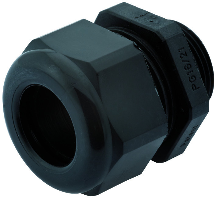 Hummel HSK-ke wartel PG7 zwart 4/8MM kunststof