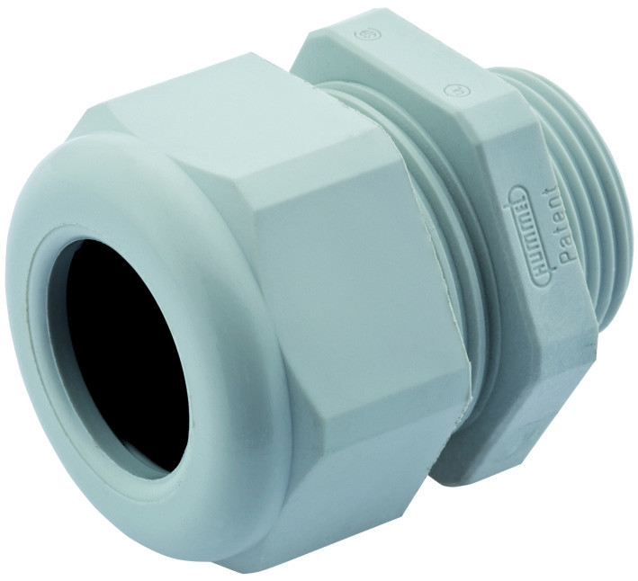 Hummel HSK-KR wartel PG11 lichtgrijs 2/6MM kunststof