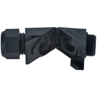 Hummel HSK-W wartel M25 zwart 13/18MM kunststof