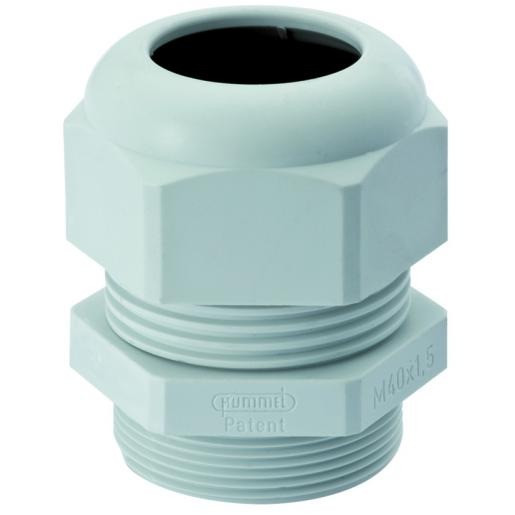 Hummel Metrica-P wartel M40 lichtgrijs 15/23MM kunststof