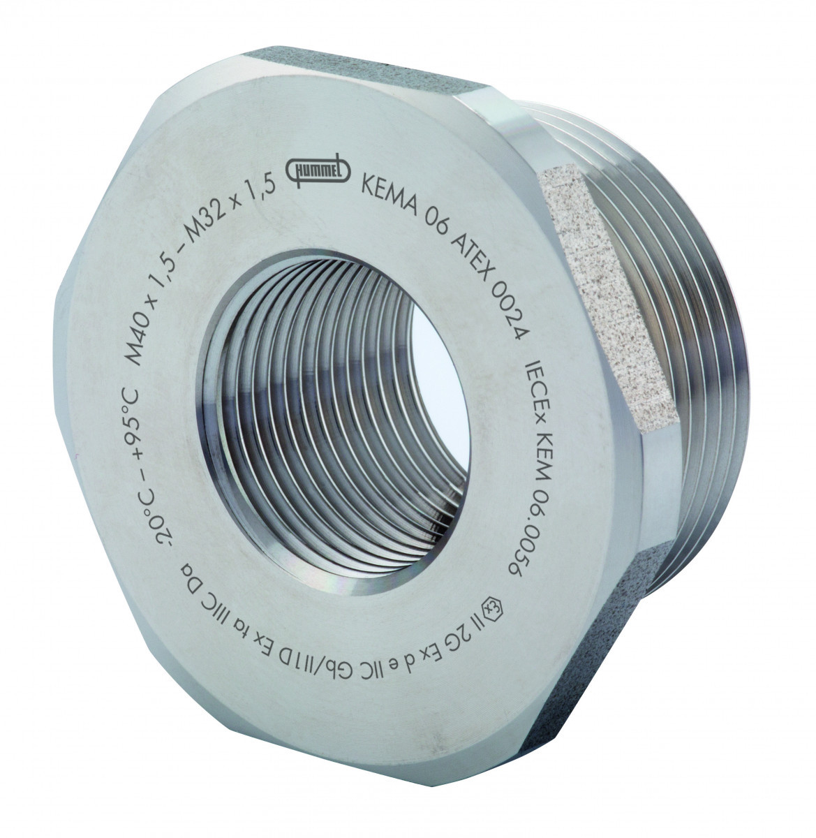 Hummel RSD-inox-ex-D m20x1,5 reduceerring