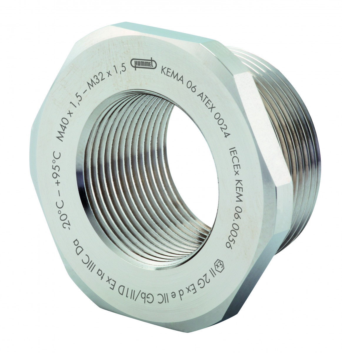 Hummel RSD-MS-ex-D m32x1,5 reduceerring