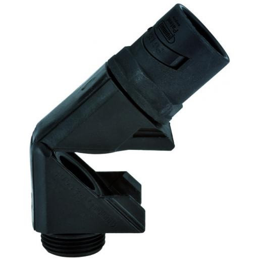 Hummel SM-W wartel PG21 zwart kunststof