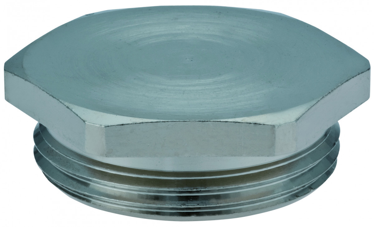 Hummel V-inox-NBR blindplaat wartel kabel-/buisinvoer 40metrisch