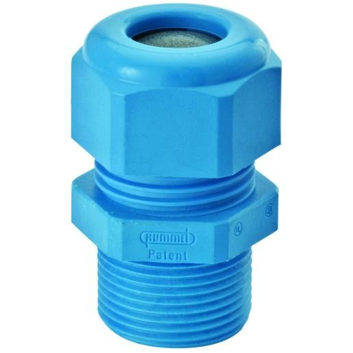 Hummel HSK-K wartel M25 blauw 9/16MM kunststof