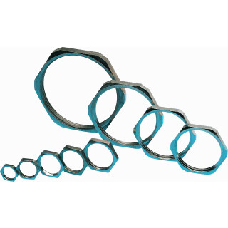 Hummel Zeskantmoer MS PG21 messing vernikk