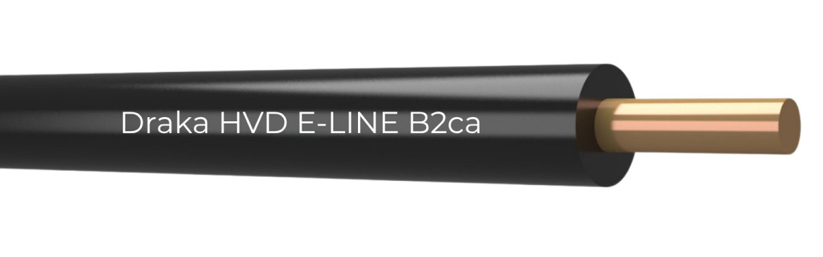 HVD E-line b2ca 450/750V BK# 1,5MM2