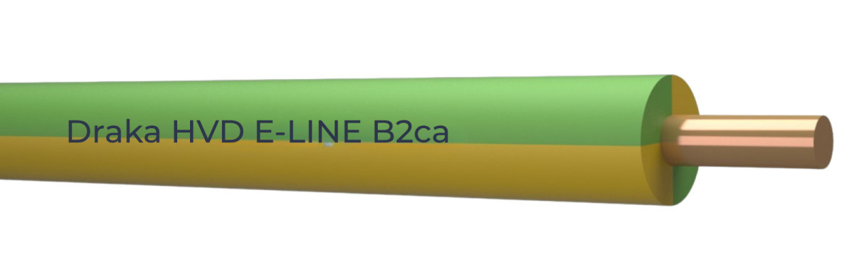 HVD E-line b2ca 450/750V ye/GN# 2,5MM2