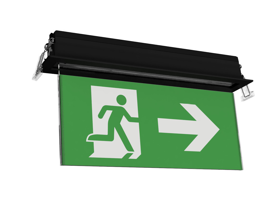 Inbouwraam Signal zwart