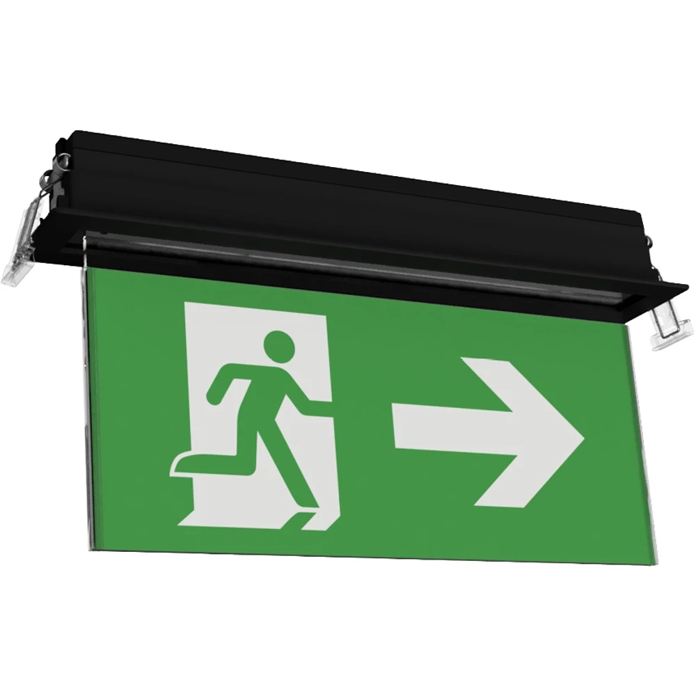 Inbouwraam Signal zwart