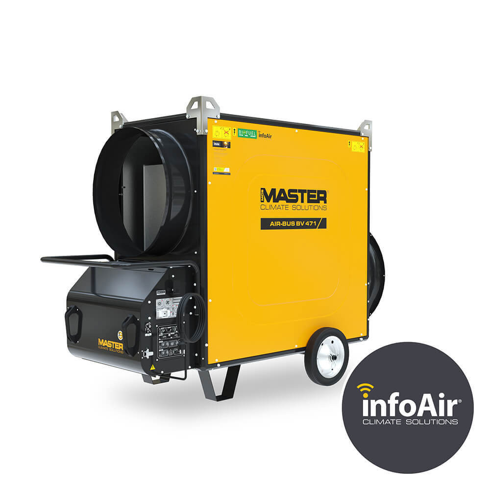 Ind heater BV471-se infoair 1-uitlaat 136KW