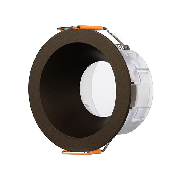 Interlight Infinity MR11 frame 55MM rond brons vlakke afwerking ip54