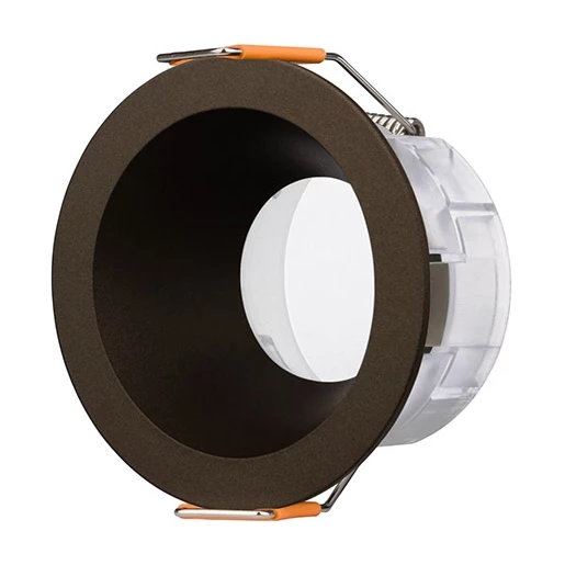 Interlight Infinity MR11 frame 55MM rond brons vlakke afwerking ip54