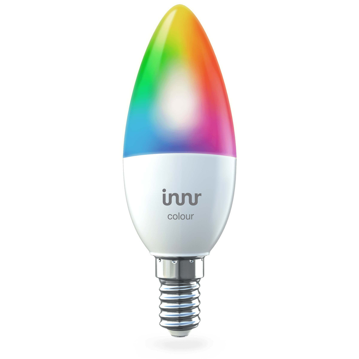 Innr E14 Kaars Lamp Zigbee e14 smart led kaarslamp,RGB-wit, 465LM,1800-6500K, 1ST