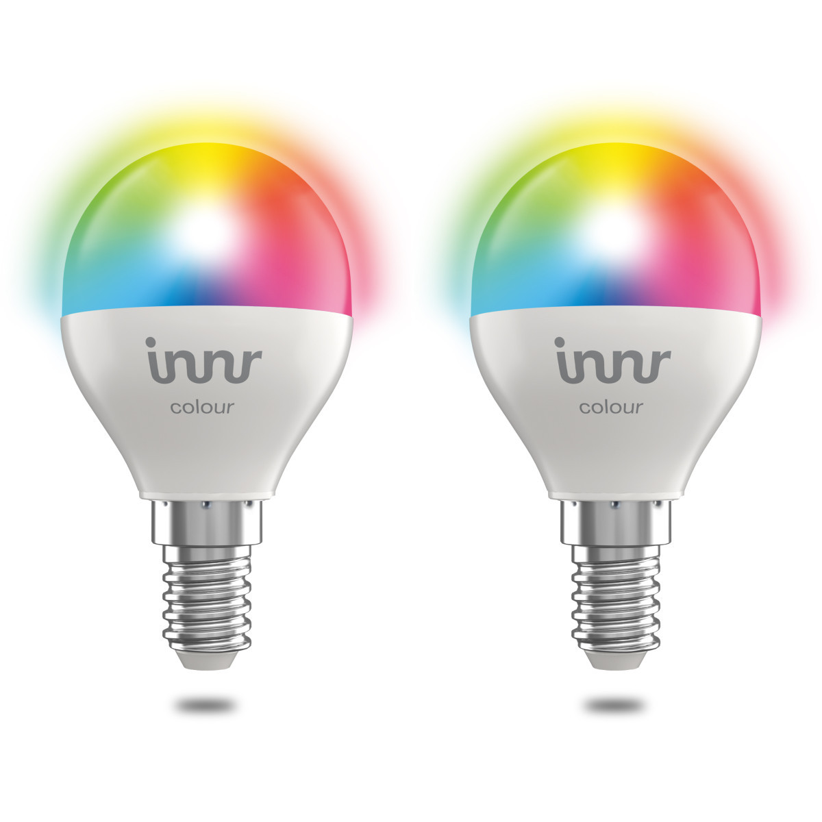 Innr E14 Mini Bol Lamp Zigbee e14 smart led kogellamp,RGB-wit,460LM, 1800-6500K, 2ST