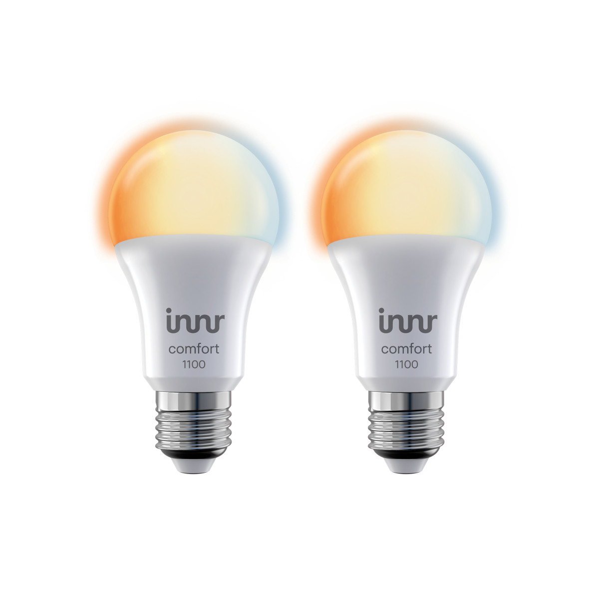 Innr E27 Lamp Zigbee e27 smart led bulb,warm-koel wit,1190LM,2200-6500K,2ST