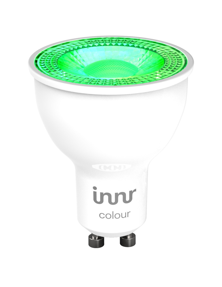 Innr GU10 Spot Zigbee gu10 smart led spot, wit en kleur,400LM,1800K-6500K,1ST