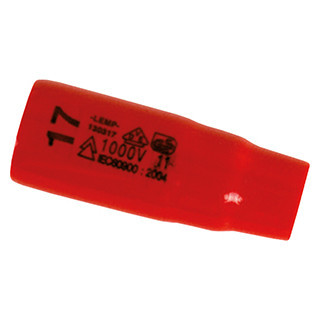 Intercable Doppen 3/8" Geïs Buitenzeskantdop 3/8" lang SW20