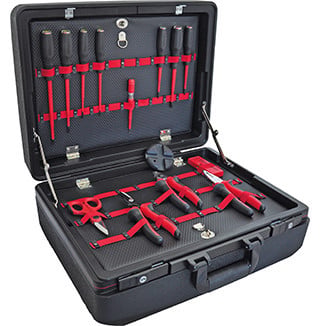 Intercable Gereedschapstassen en -koffers Hardsch. koffer europrofi+ger.SCH.