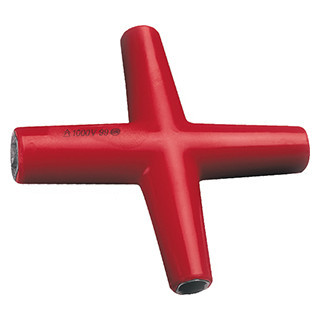 Intercable Haakse- T- en Kruissleutels Kruissleutel 3/8" vde 1000V