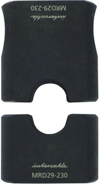 Intercable Ovaalpersinzetst.V.twin-kabelschoen 2x50mm2,S230