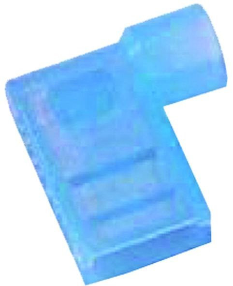 Intercable Geïsoleerde kabelschoenen Voll.Geïs.haaksevl.ST.huls,1,5-2,5MM2,6,3x0,8,messing BL