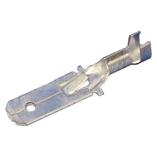 Intercable Q-serie Vlaksteker Din46343 klemtong 4-6MM2 6,3x0,8 cuzn