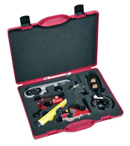 Intercable Ontmantel-, schil- en stripgereedsc Set Stripger.SCH. gearm. MV-kab.