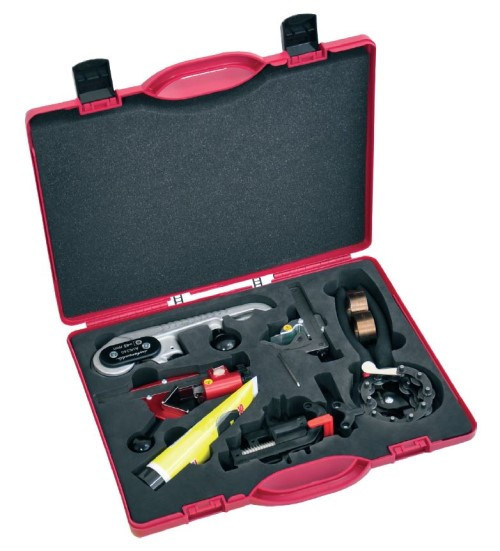 Intercable Ontmantel-, schil- en stripgereedsc Set Stripger.SCH. gearm. MV-kab.