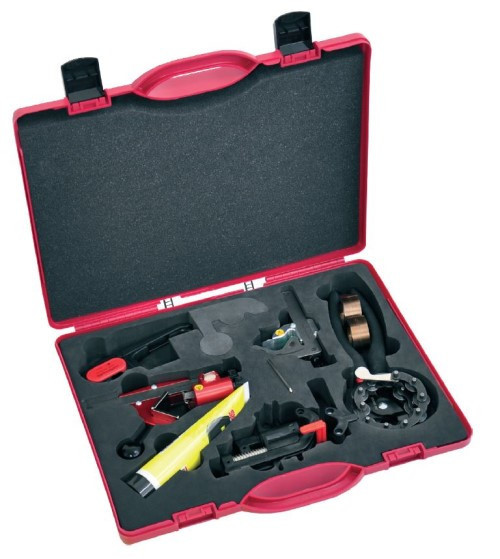 Intercable Ontmantel-, schil- en stripgereedsc Set Stripger.SCH. gearm. MV-kab.