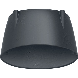 Interlight Creator pro X 12 inch reflector zwart kunststof