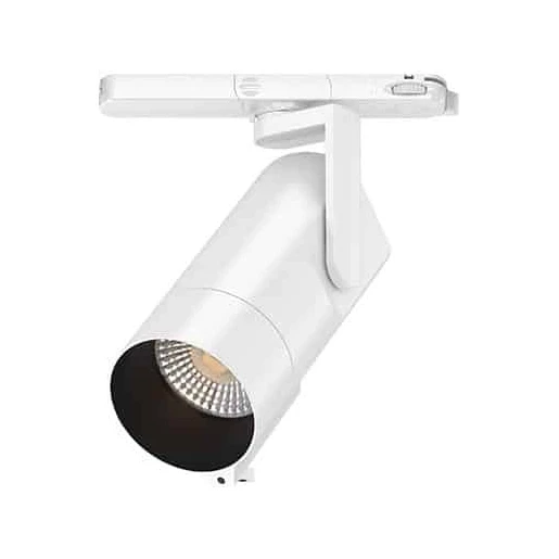 Interlight Sense railspot SYMM 2700 - 6500K 0 - 1970LM 162MM dimbaar lichtsensor 21-40° - mediumstralend stroomrailadapter wit
