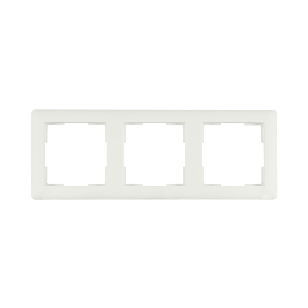 ION INDUSTRIES Afdekraam 3-voudig D1 Mat Alpin Afdekraam 3-voudig D1 mat alpin wit