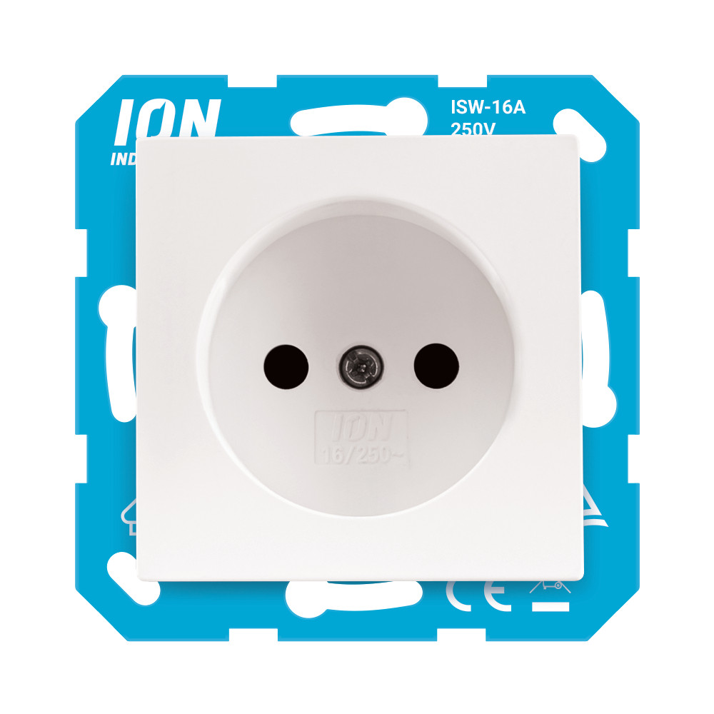 ION INDUSTRIES Wandcontactdoos zonder RA met Aanra Wandcontactdoos Zonder ra met aanraakbeveiliging V1/J1 alpin wit ION INDUSTRIES Wandcontactdoos zonder RA met Aanra Wandcontactdoos Zonder ra met aanraakbeveiliging V1/J1 alpin wit