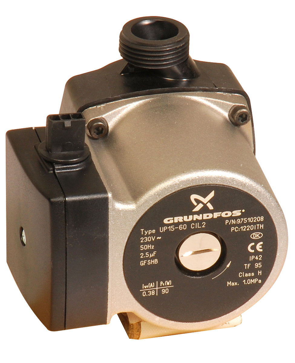 Itho Daalderop Spares W/W warmtepompen Tapwaterpomp 6 meter 130MM tapwaterpomp