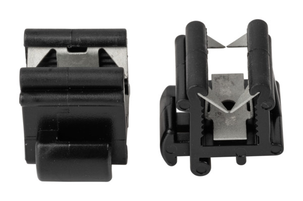 JMV Kabelbinderclip Kabelclip, aan zijkant in lengte van profiel, profieldikte 3-6MM