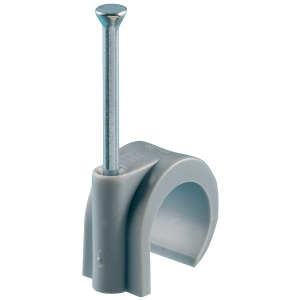 JMV Spijkerclip halogeenvrij 16-19/20MM.grijs in emmer