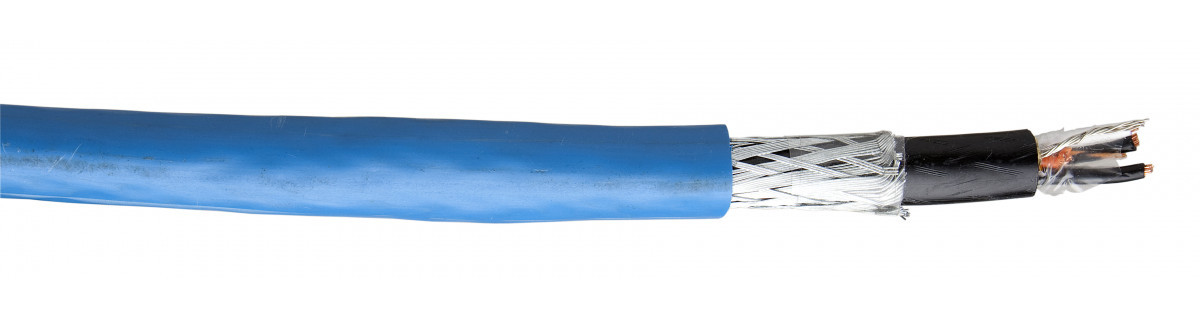 Jobarco Jobcom atex-D signaalkabel 1x2x1,3MM zwart 0191033meter len