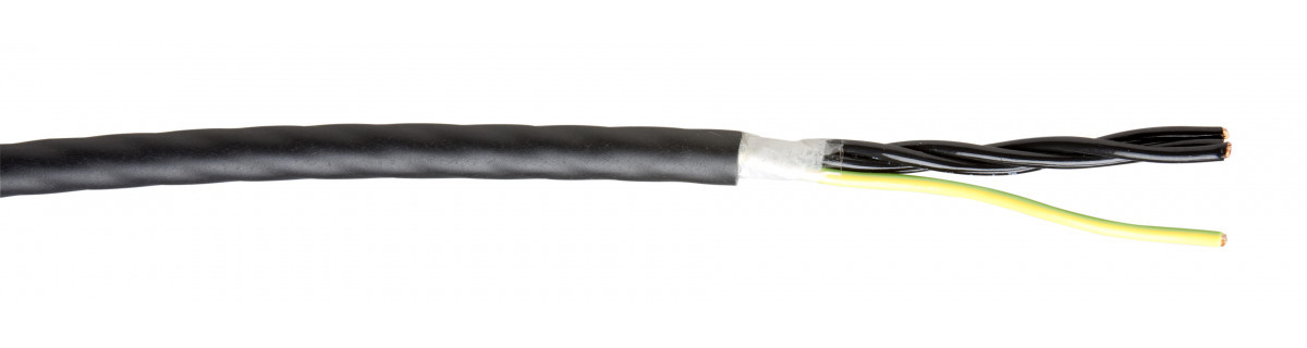 Jobarco Highflex stuurstroomleiding 3G2,5MM² zwart 0151097meter