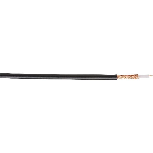 Jobarco Jobcoax coaxkabel RG 59 B/U 75ohm zwart 0.6MM