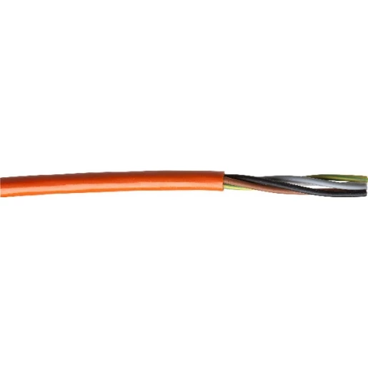 Jobarco Mantelleiding 4x1.5mm&sup2; rubber 100M ring